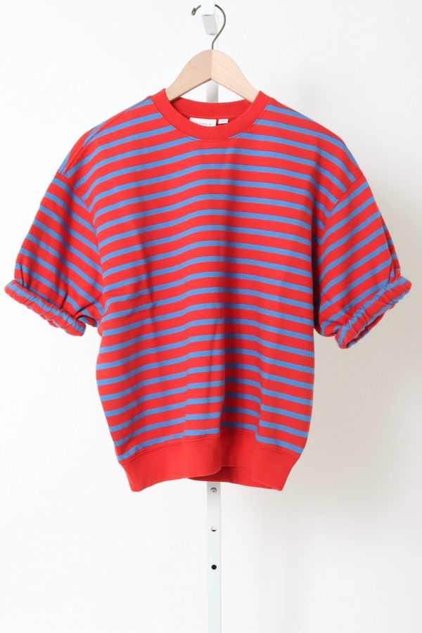 Clare V. Short Sleeve Oversized Sweatshirt