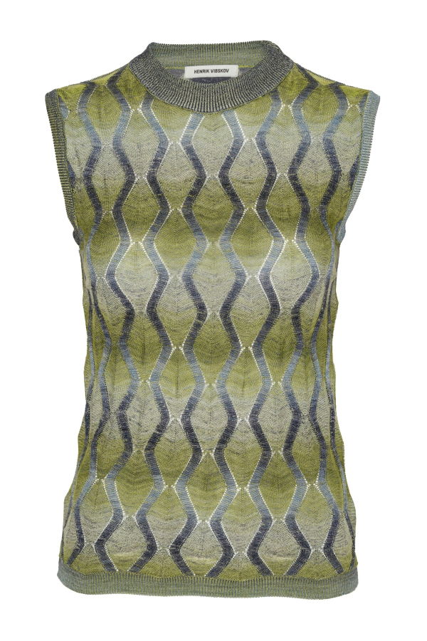 Henrik Vibskov Resonance Top Multi Flame