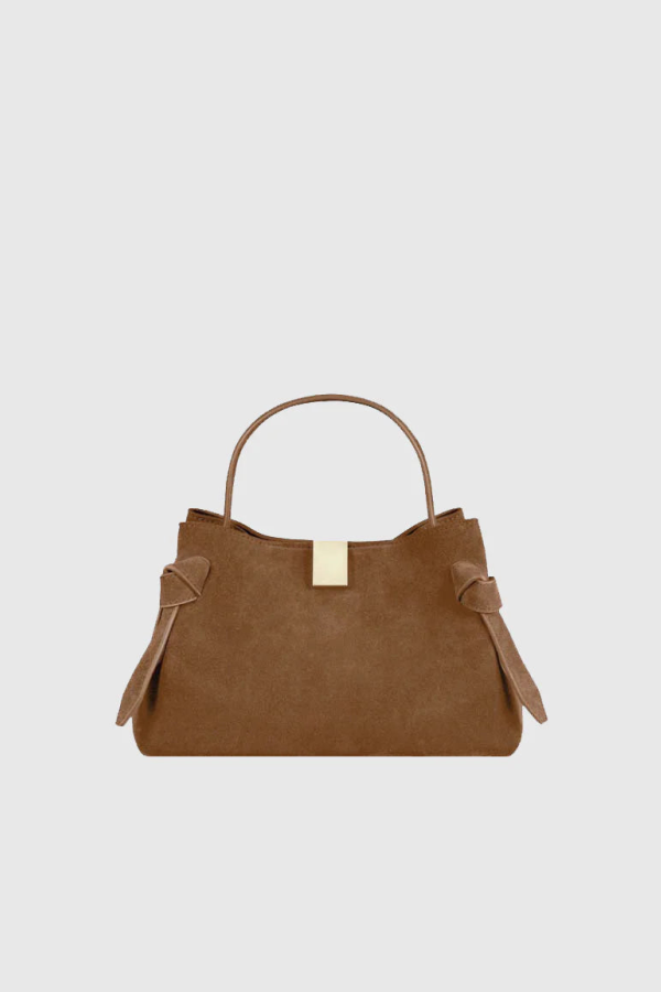 Yuzefi Mini Gyoza Bag - Cognac