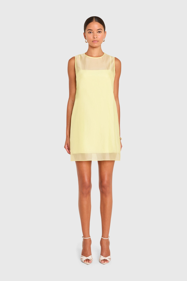 Amanda Uprichard Annina Dress - Butter