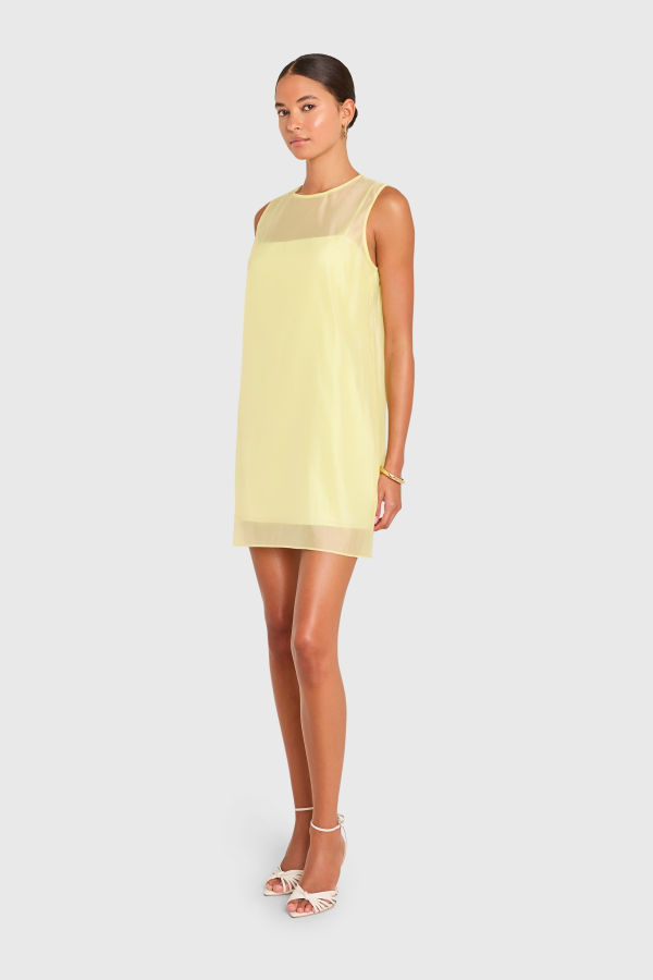 Amanda Uprichard Annina Dress - Butter