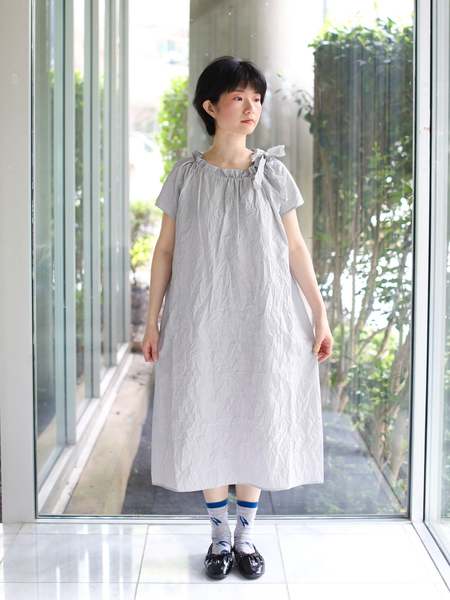 A Punto B Linen Dress - Sea | Garmentory
