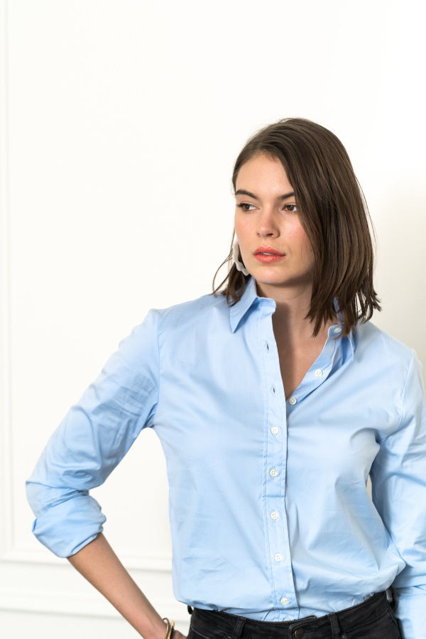 The Shirt The Boyfriend Shirt - Blue Dawn