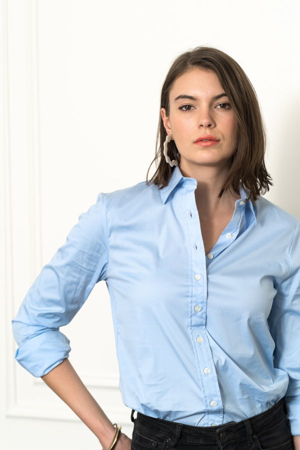 The Shirt The Boyfriend Shirt - Blue Dawn