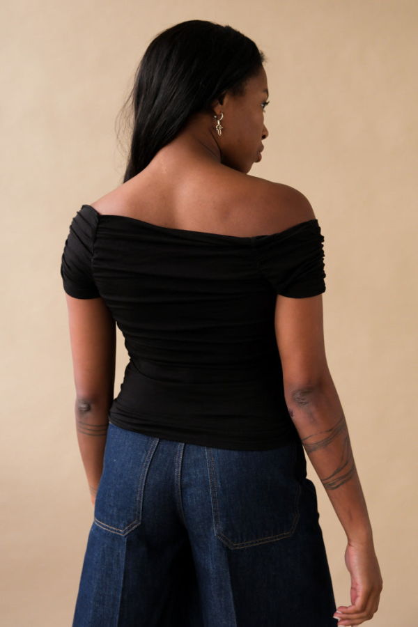 Geel Halle Top - Black