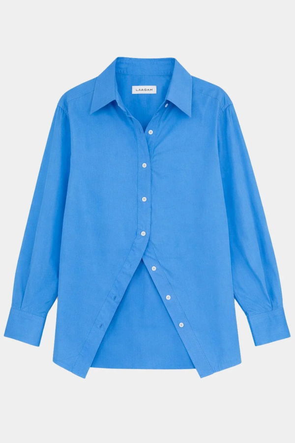 LAAGAM No Boyfriend Shirt - Blue