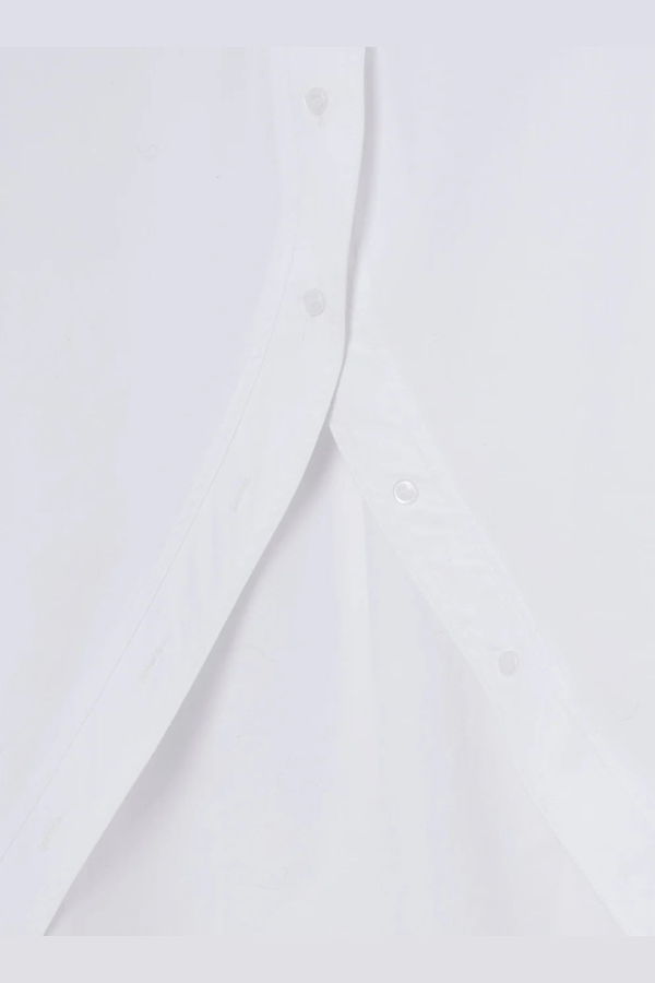 LAAGAM No Boyfriend Shirt - White