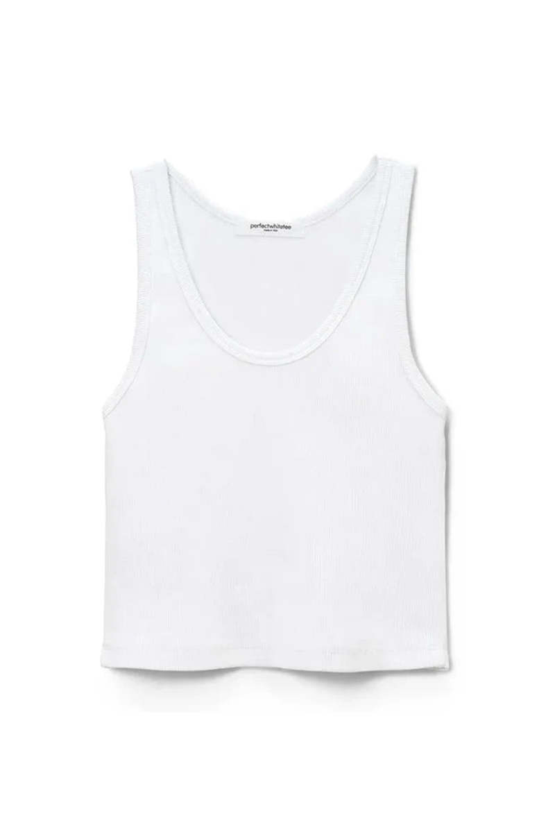 Perfect White Tee Blondie Tank Top