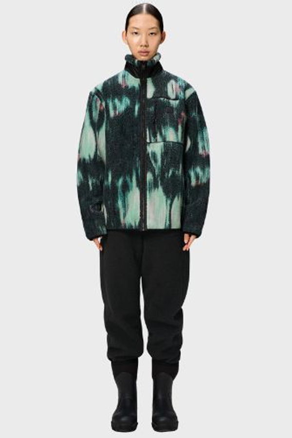 Rains Yermo Fleece Jacket - Blur