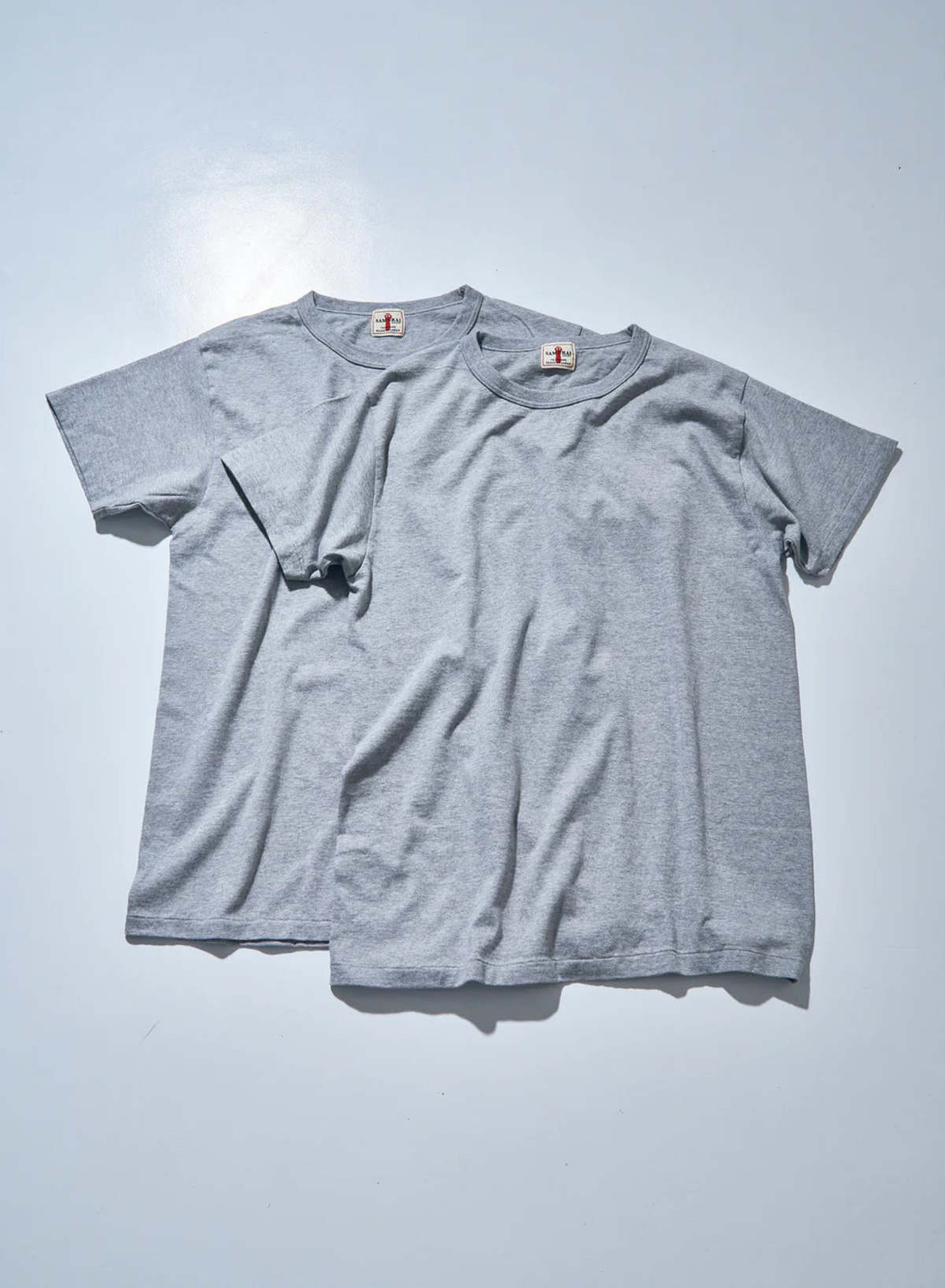 SAMURAI JEANS Crew Neck 2-Pack T-Shirt Plain - Image 3 of 13