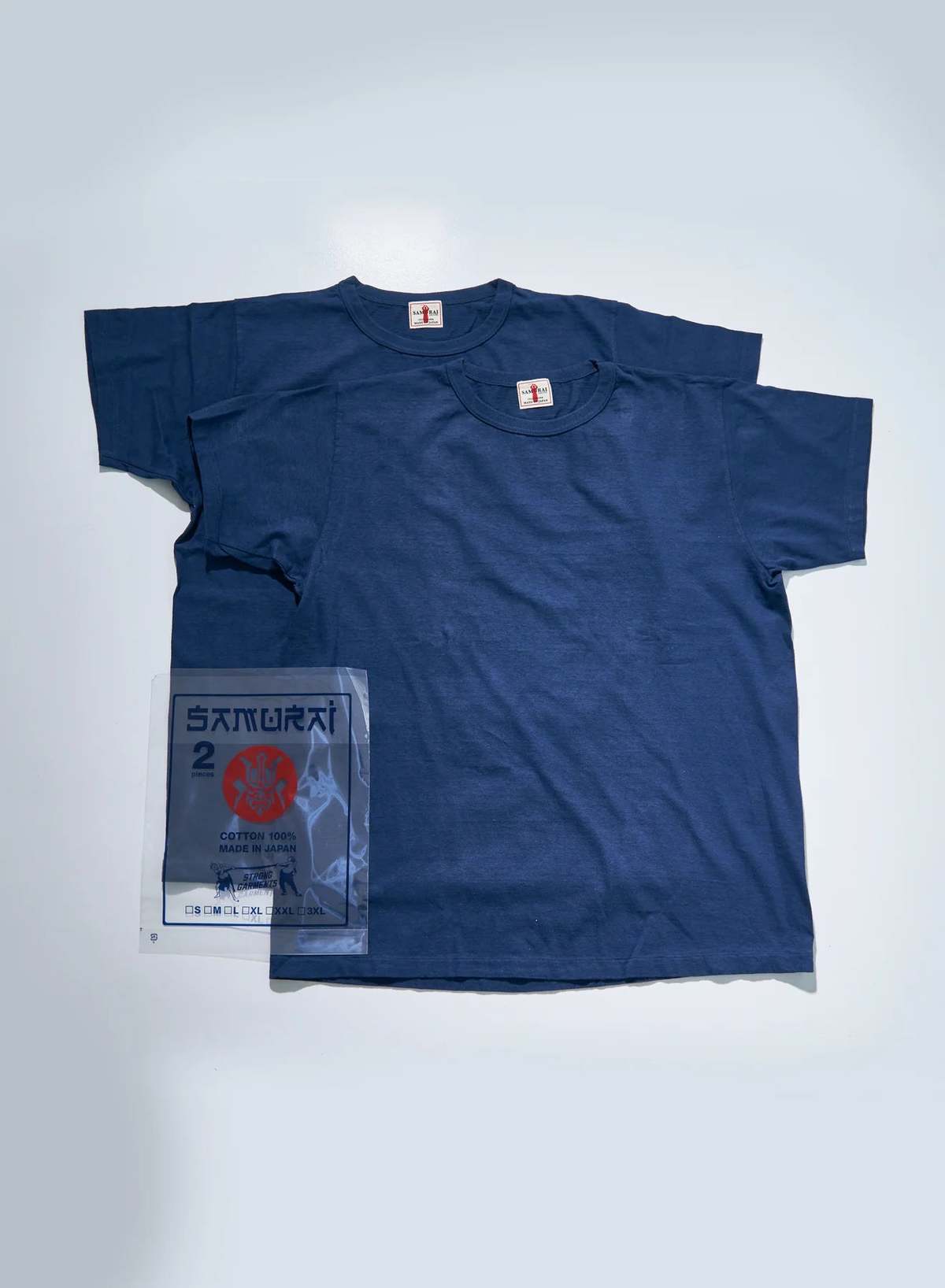 SAMURAI JEANS Crew Neck 2-Pack T-Shirt Plain - Image 6 of 13