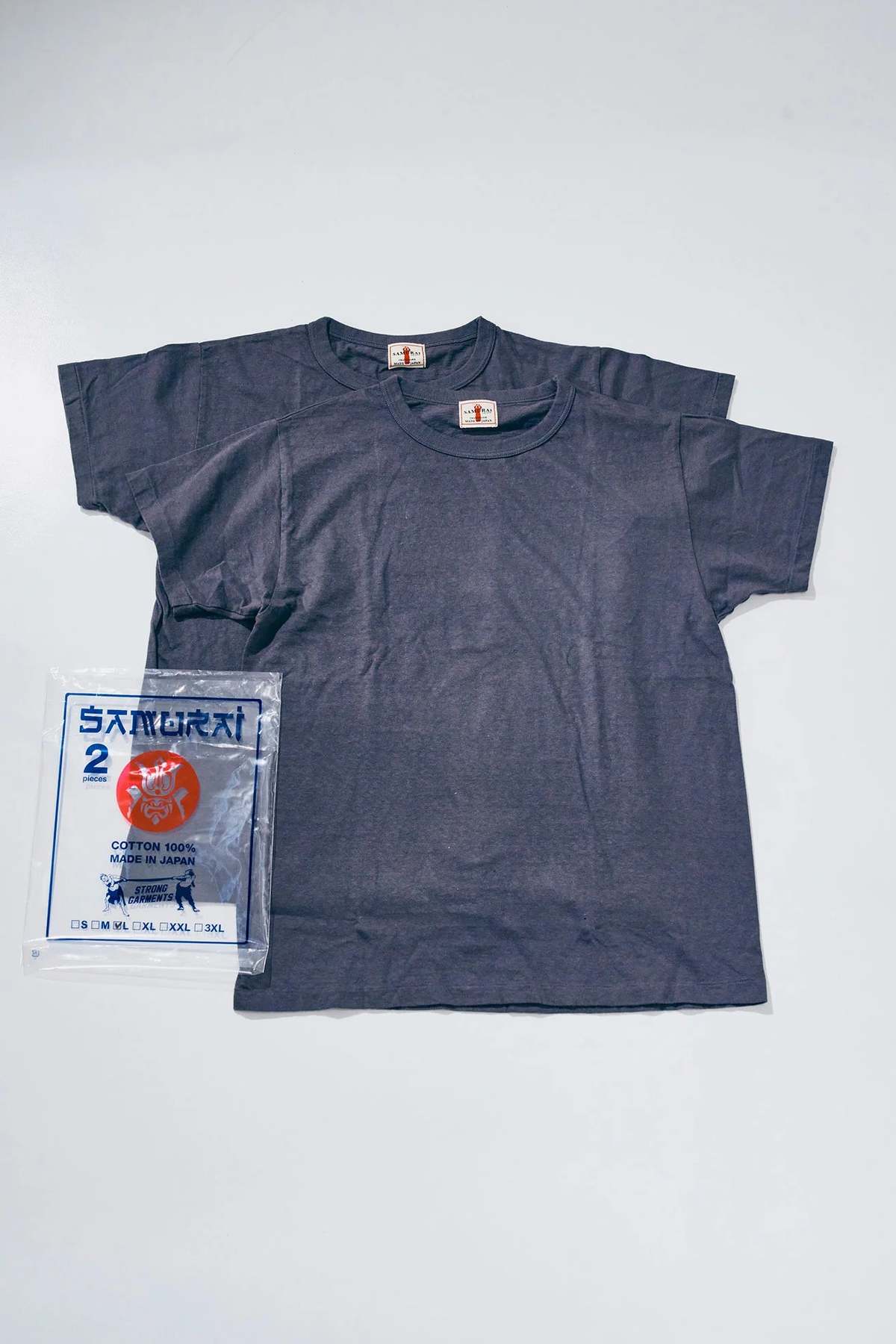 SAMURAI JEANS Crew Neck 2-Pack T-Shirt Plain - Image 13 of 13