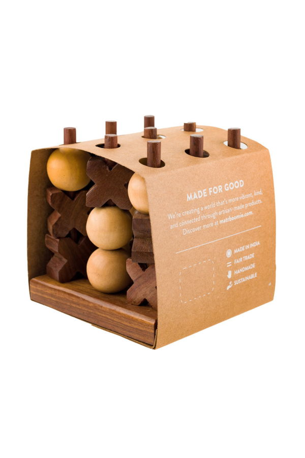 Matr Boomie 3D Tic Tac Toe Game Set