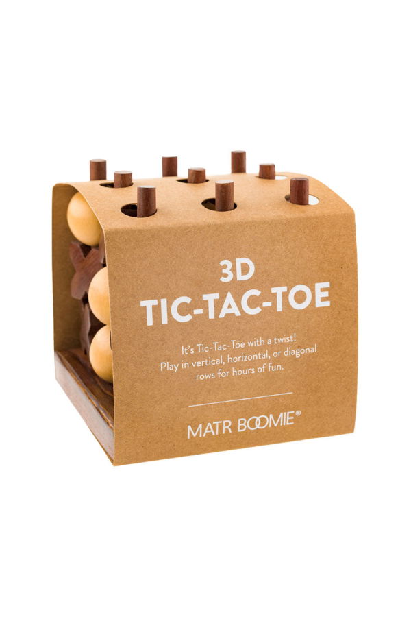 Matr Boomie 3D Tic Tac Toe Game Set
