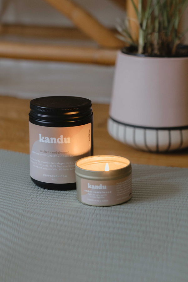 Matr Boomie Amber Sandalwood 8oz Candle