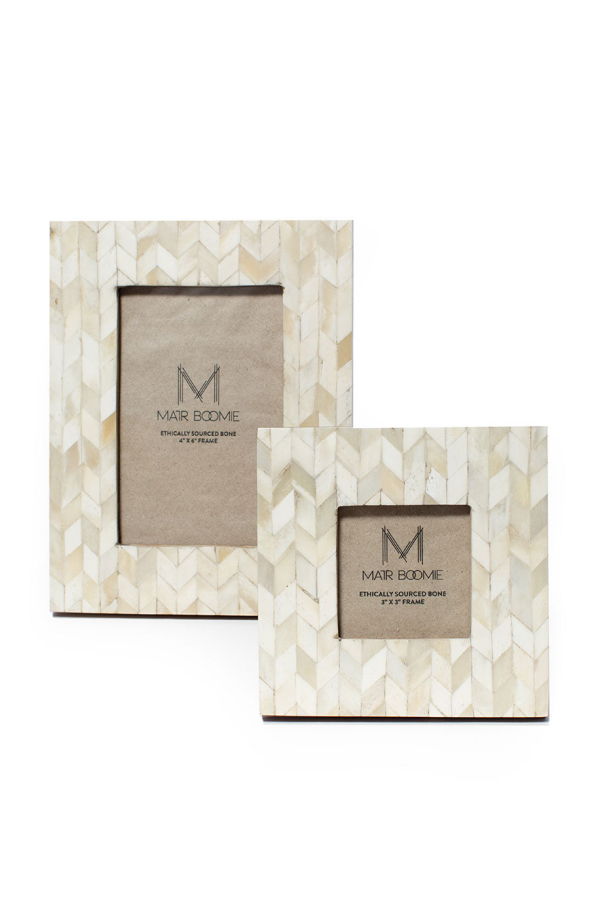 Matr Boomie Artemis Picture Frame - Handcrafted Bone