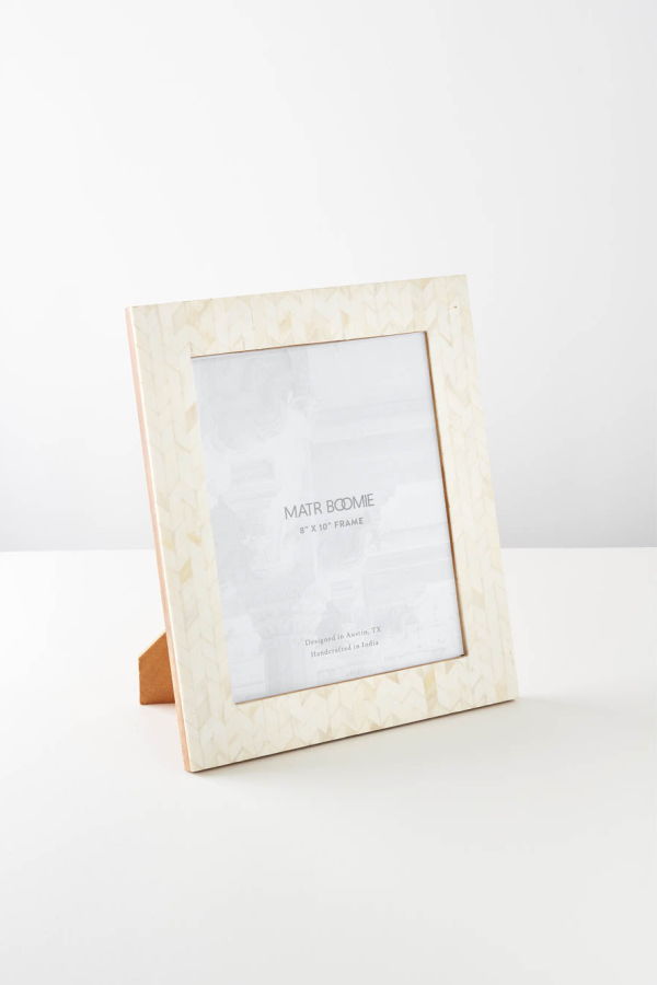 Matr Boomie Artemis Picture Frame - Carved Bone