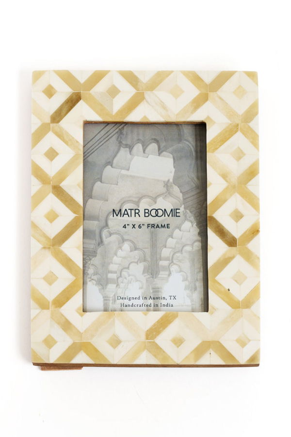 Matr Boomie Dari Sandstone Mosaic Picture Frame - 4x6