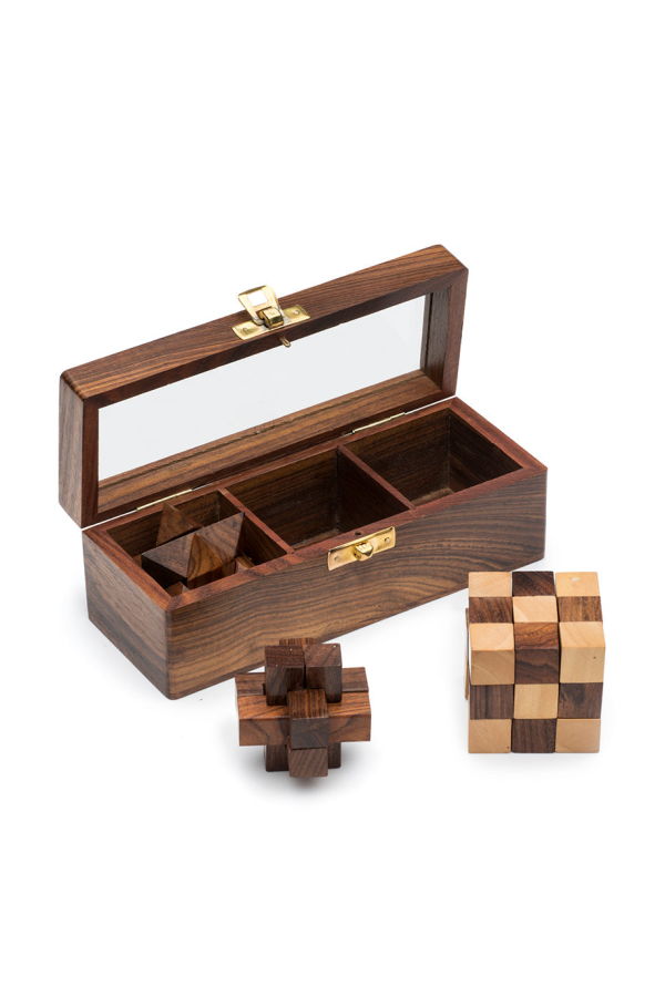 Matr Boomie Geometric Puzzle Game Trio Gift Set