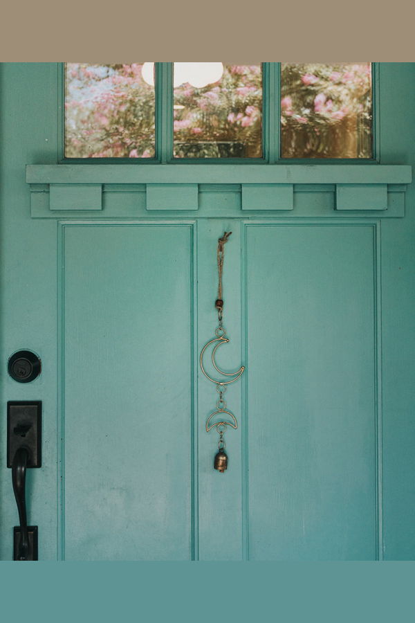 Matr Boomie Indukala Small Moon Phase Bell Wind Chime