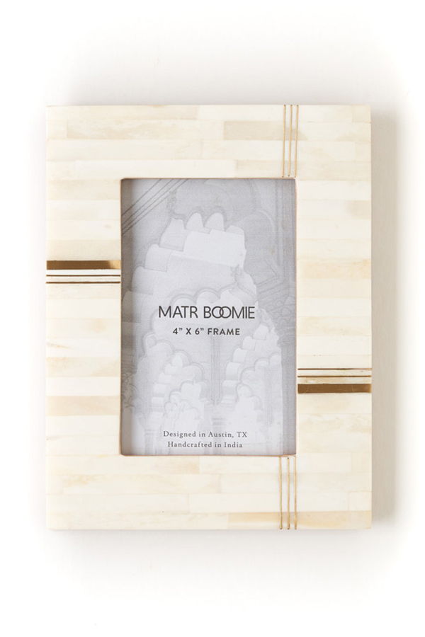 Matr Boomie Mukhendu Picture Frame - Cream
