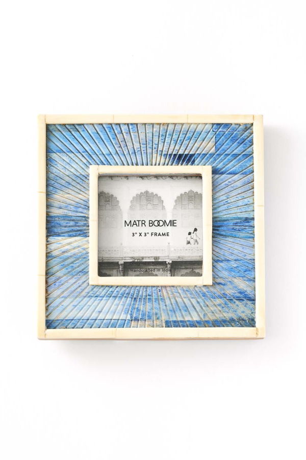 Matr Boomie Neela Picture Frame - Carved Bone