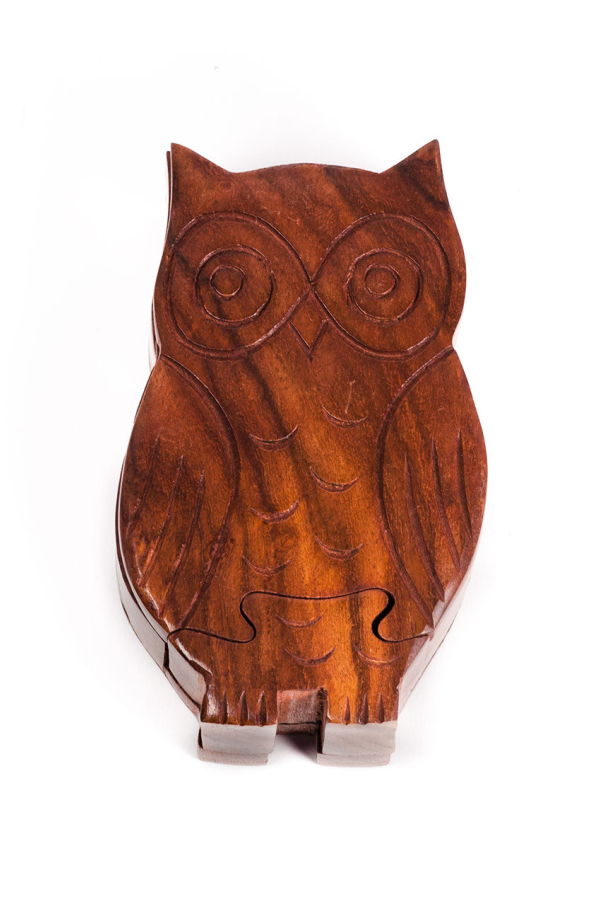 Matr Boomie Owl Puzzle Box