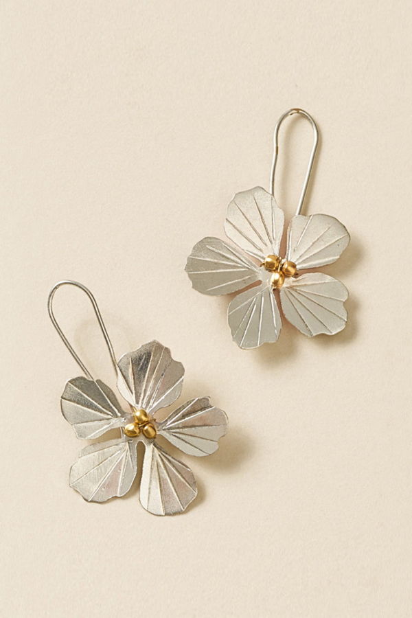 Matr Boomie Sayuri Flower Drop Earrings