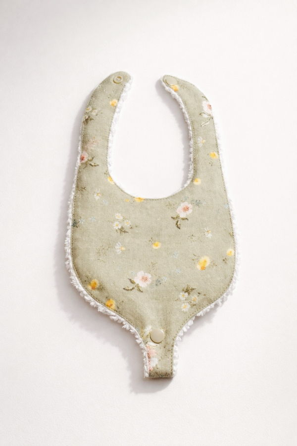 Piper&Cloth Sooth & Snap Pacifier Bib - Hedgerow Floral