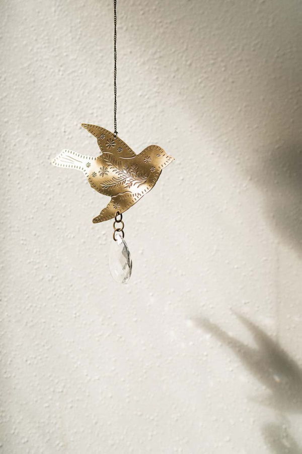 Matr Boomie Surya Bird Engraved Suncatcher