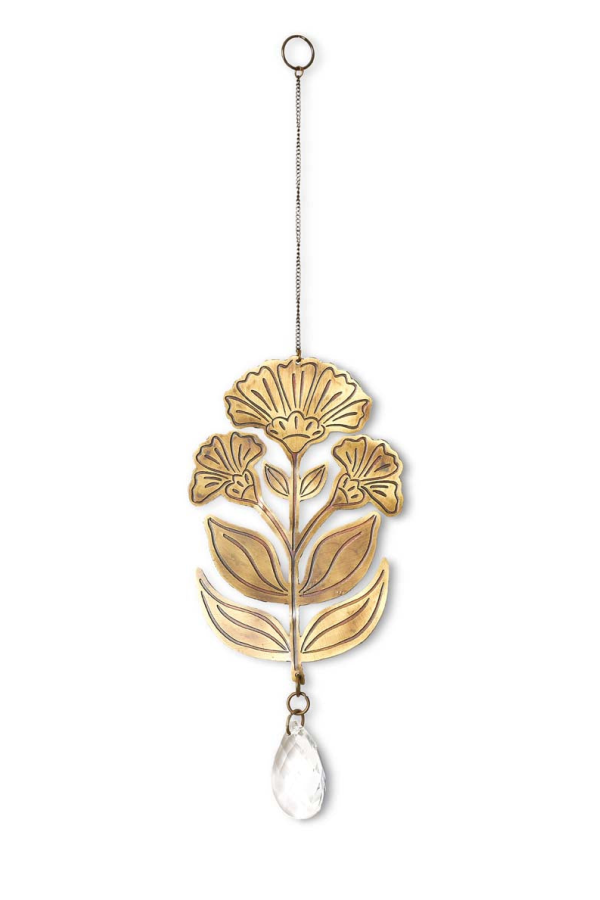 Matr Boomie Surya Floral Engraved Suncatcher