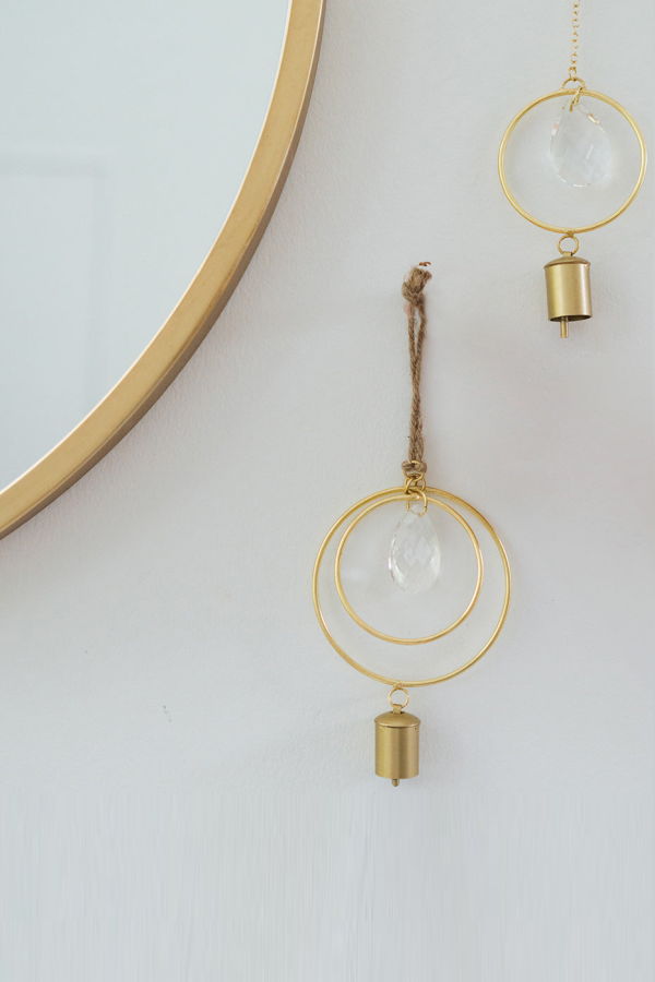 Matr Boomie Surya One Circle Crystal Suncatcher Wind Chime