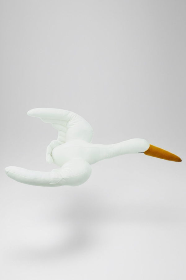 Piper&Cloth The Lullaby Stork Nursery Mobile - Milk