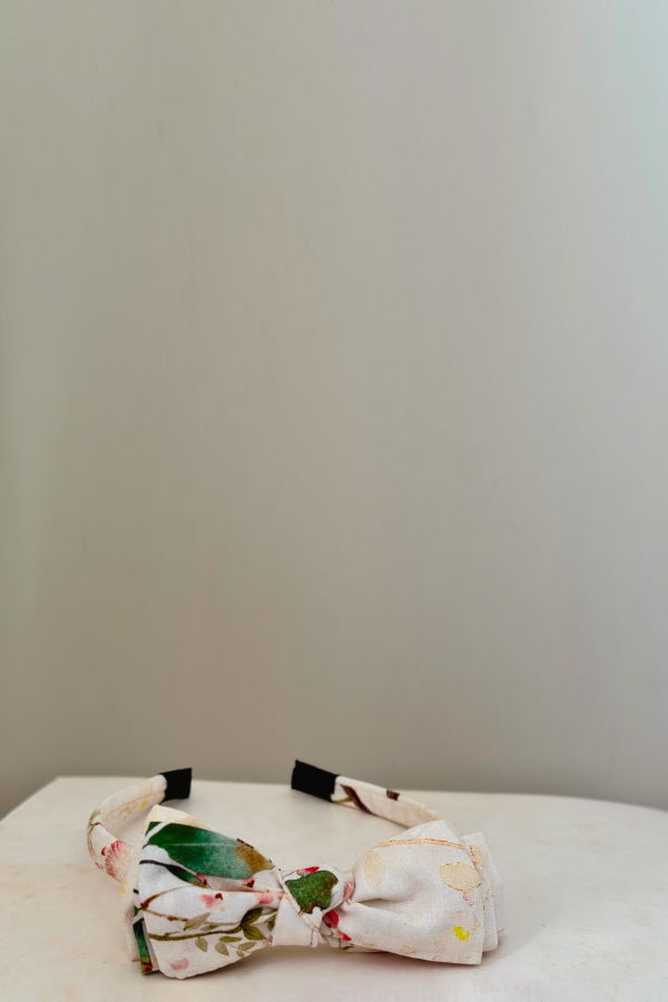 Piper&Cloth Three Little Bows Headband - Orchard Bloom