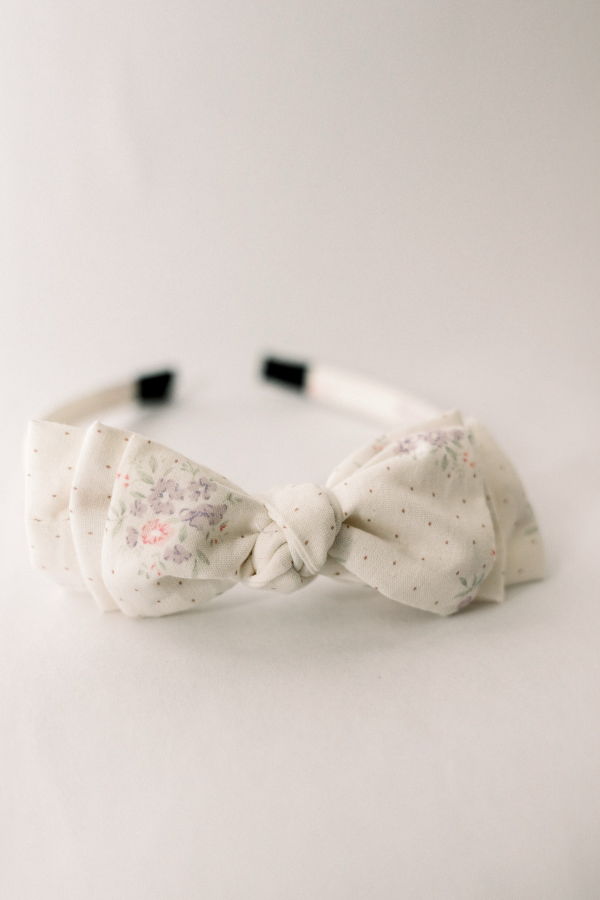 Piper&Cloth Three Little Bows Headband - Garden Posey