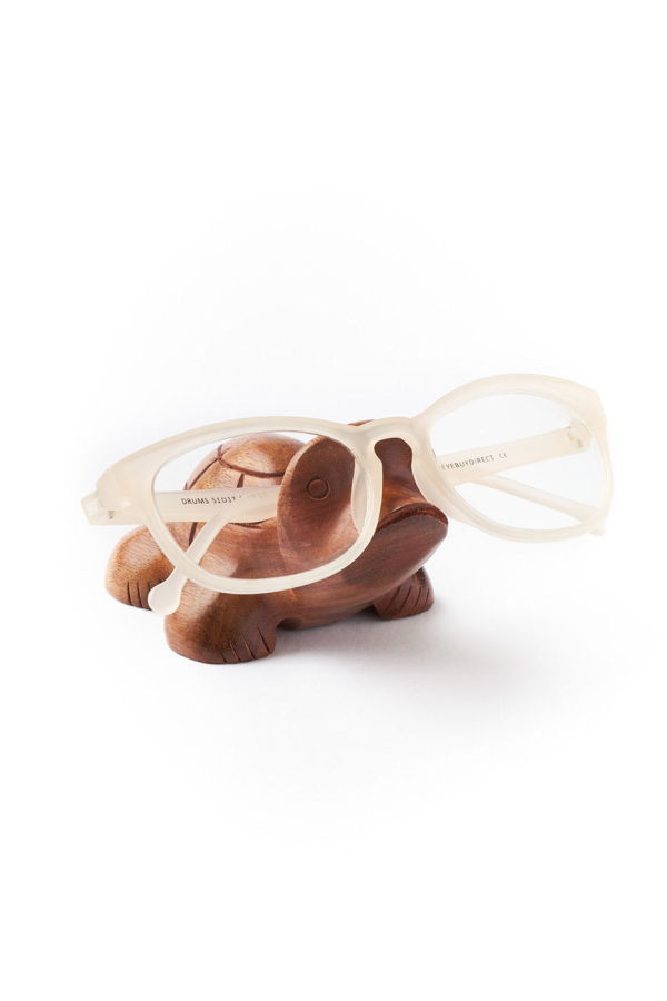 Matr Boomie Turtle Eyeglasses Holder - Indian Rosewood