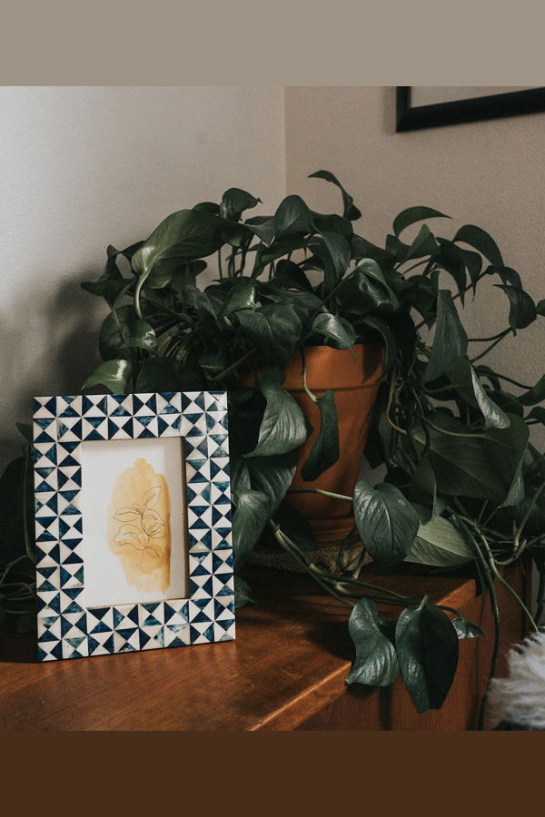 Matr Boomie Varuna Picture Frame - Cobalt