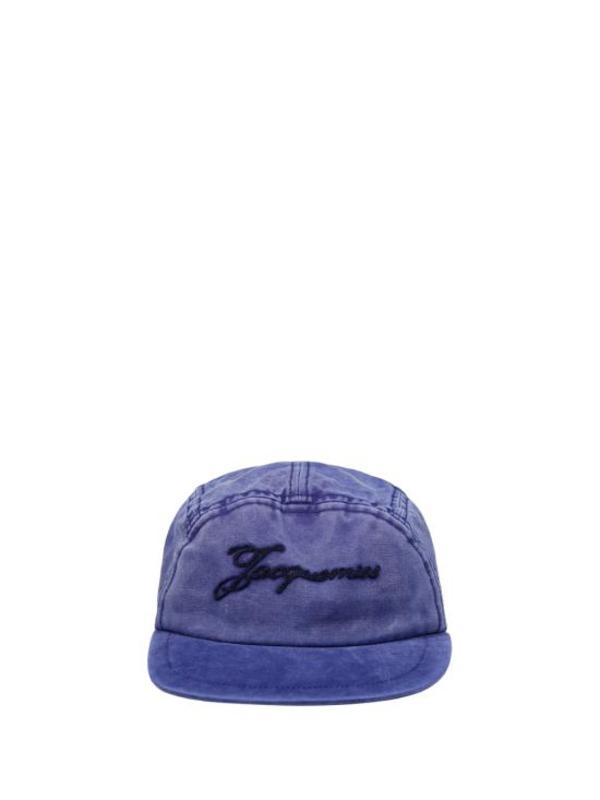 Jacquemus Baseball Cap - Blue Jacquemus Baseball Cap - Blue