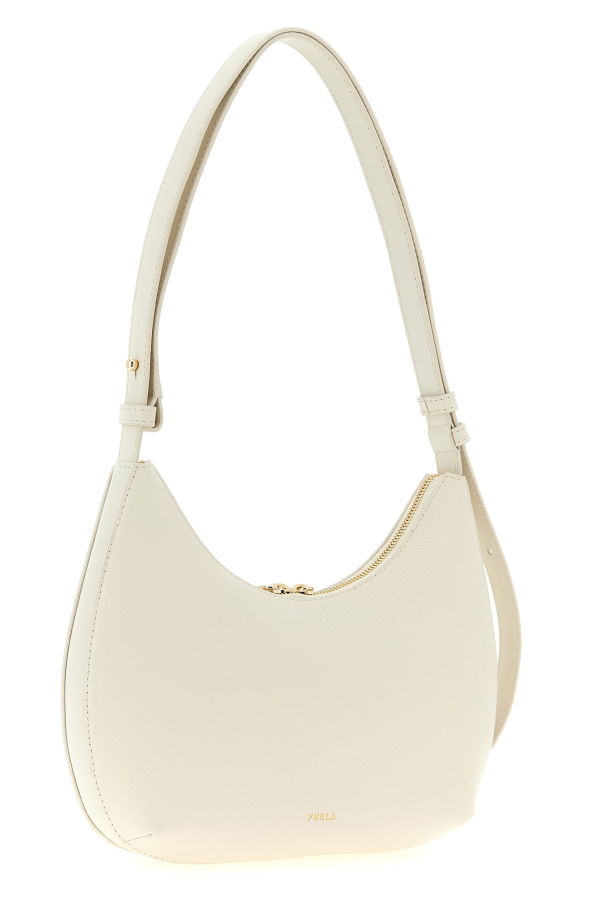 Furla Goccia Small Shoulder Bag - White