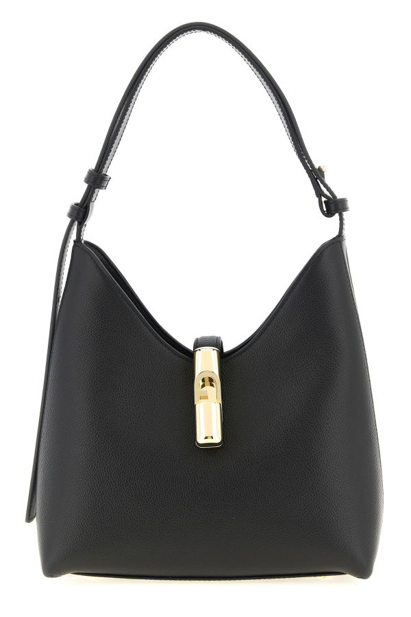 Furla Goccia Small Shoulder Bag - Black