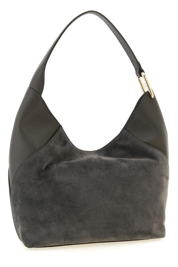 Furla Lara Medium Shoulder Bag - Gray