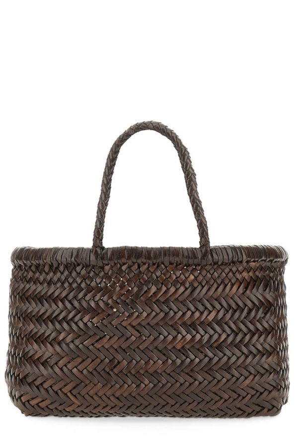 Dragon Diffusion Borsa Flat Gora Mini Tote - Brown