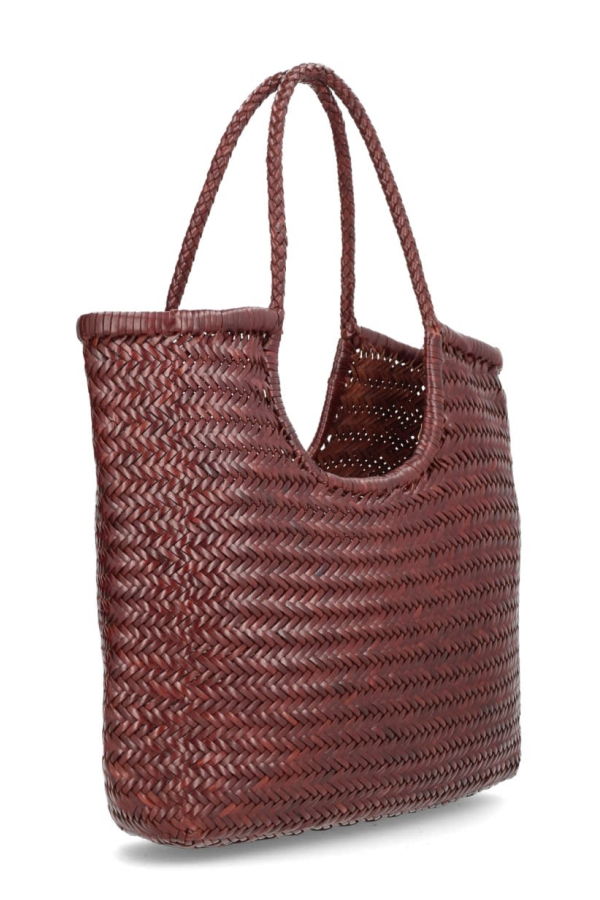 Dragon Diffusion Borsa Ns Diagonal Triple Jump Tote - Brown
