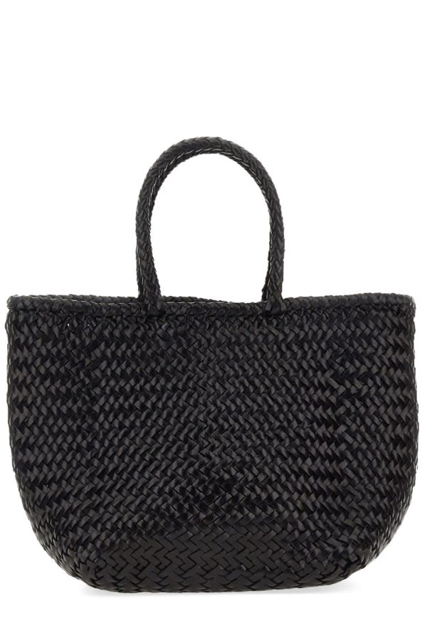 Dragon Diffusion Grace Basket Small Shoulder Bag - Black