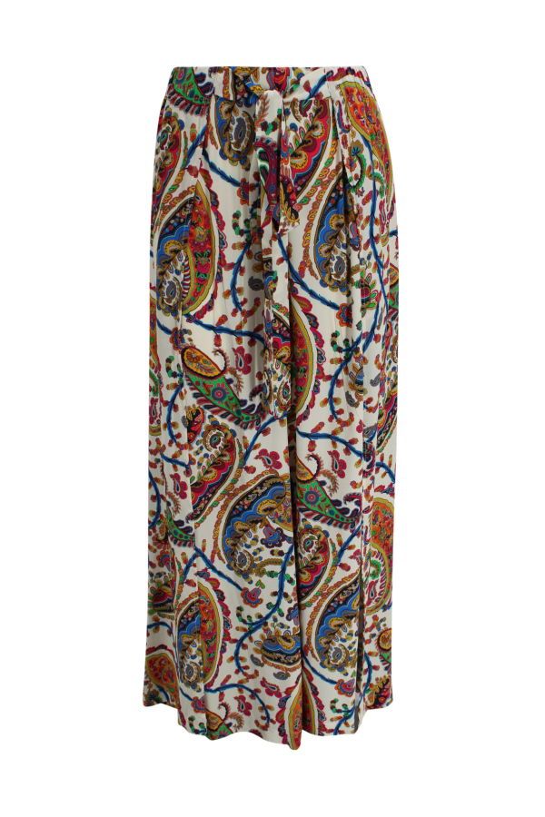 Etro Paisley Print Palazzo Trousers