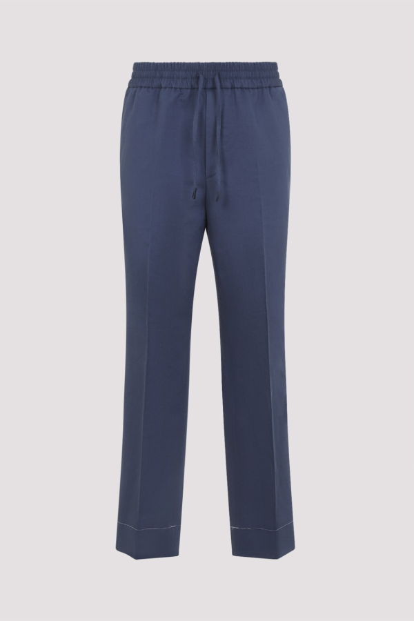 Brioni Asolo Pants - Petroleum Blue