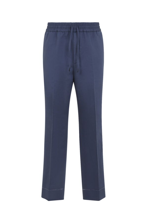 Brioni Asolo Pants - Petroleum Blue