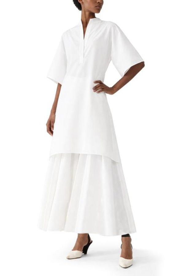 Jacquemus Mid Skirt - White
