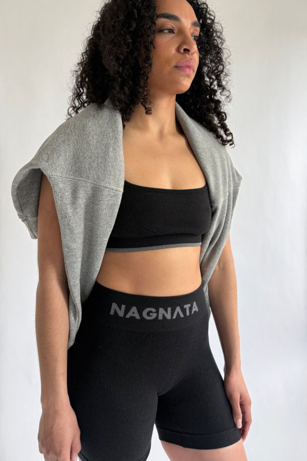 NAGNATA Ballet Wool Mini Short Shorts
