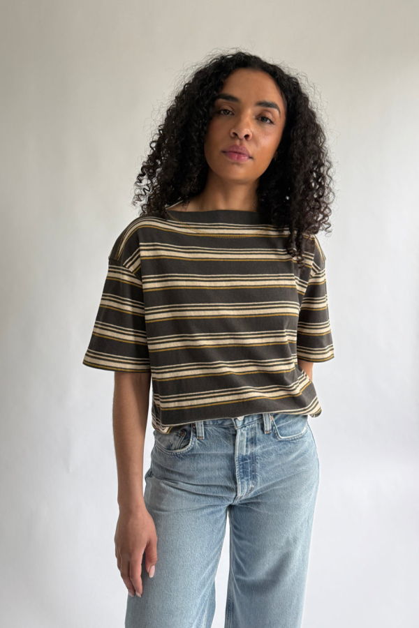 6397 Mariner Tee - Army Stripe